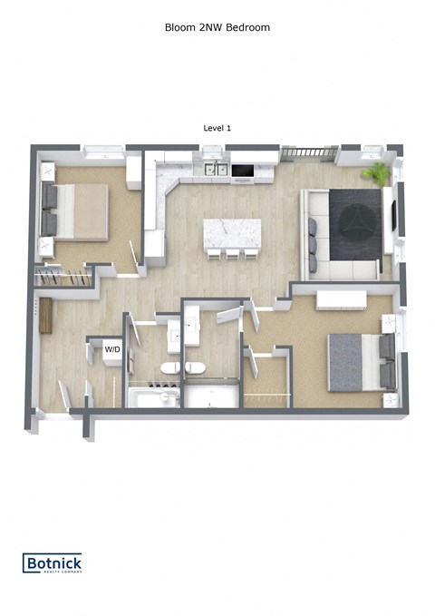 NW Corner Two Bedroom